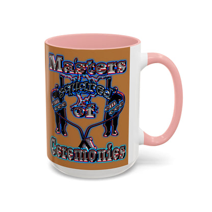 em cee squared - Accent Mug (light brown)