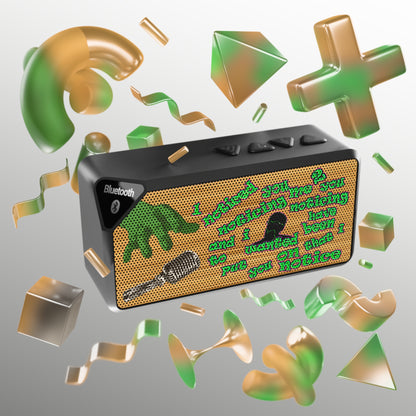 noticed you noticing - Jabba Bluetooth Speaker (butterscotch wood finish)