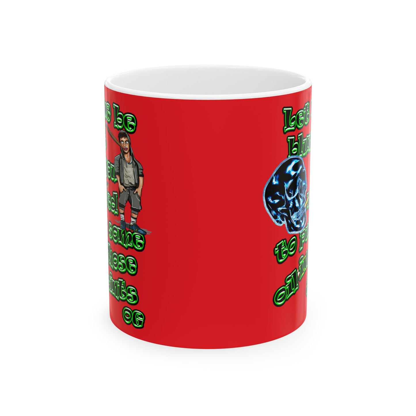 og - White Mug (red)