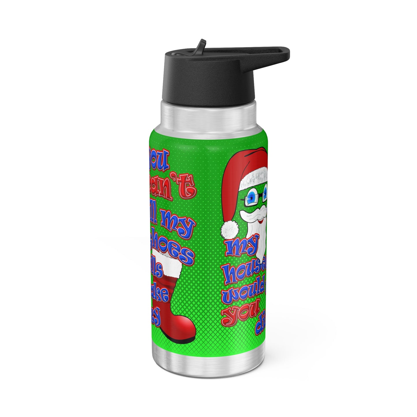 santa's shoes - Gator Tumbler, 32oz  (logo green)