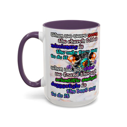 doggystyle - Accent Mug (white marble)