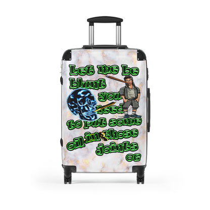 og - Suitcase (white marble)