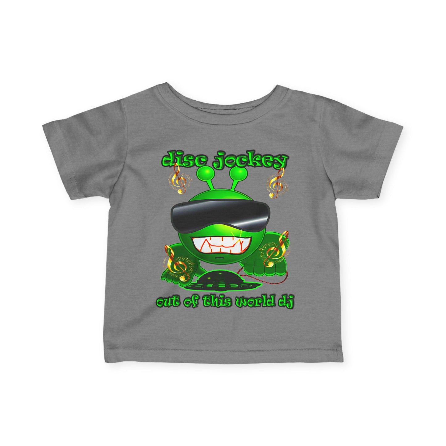 disc jockey - Infant Fine Jersey Tee