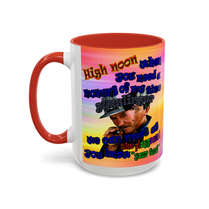 high noon - Accent Mug (color blur)