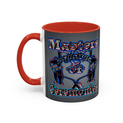 em cee squared - Accent Mug (grey-light grey)