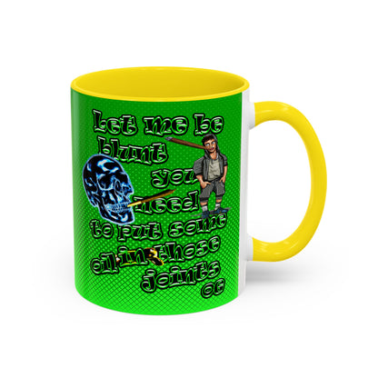 og - Accent Mug (logo green)
