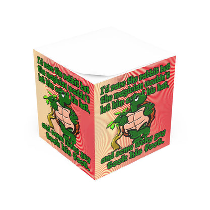 turtle race - note cube (yellow-orange wave)