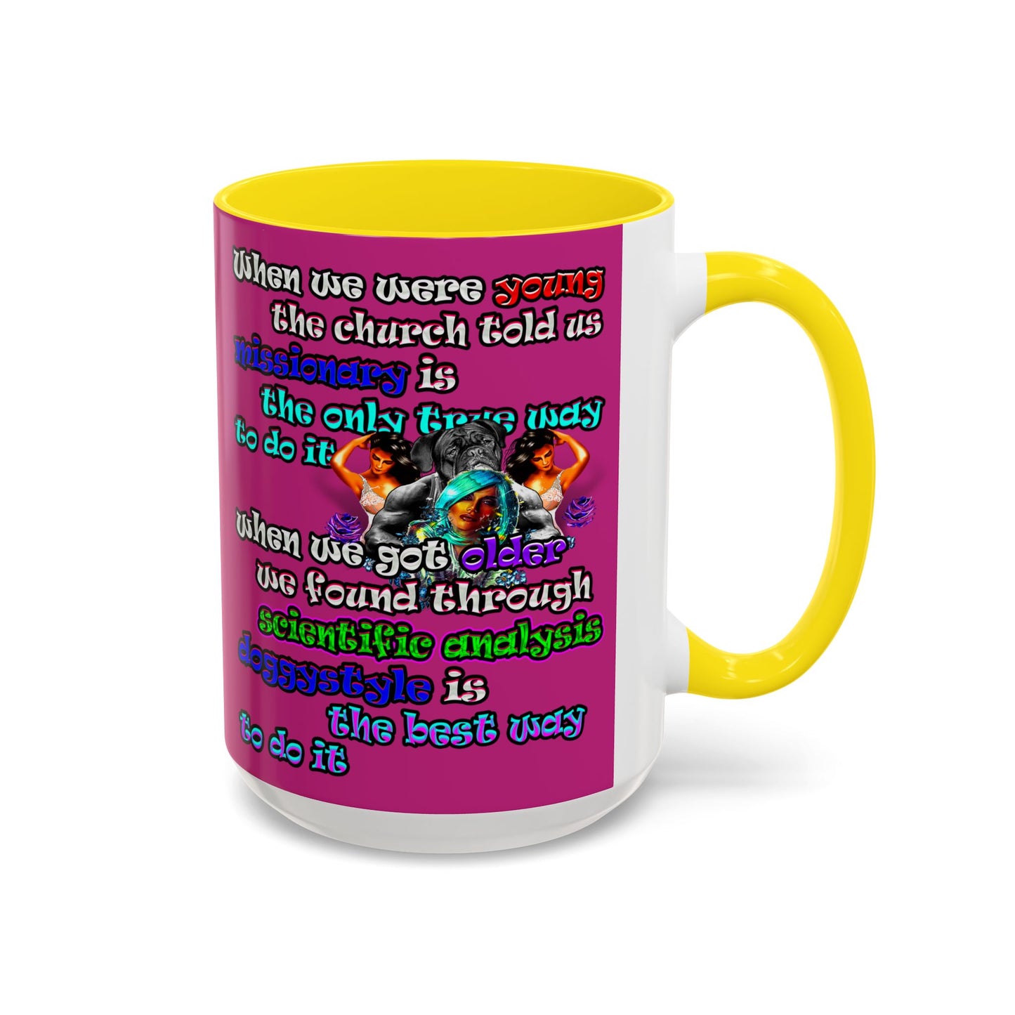 doggystyle - Accent Mug (pink)