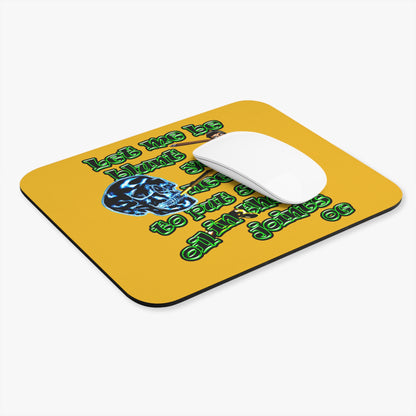 og - Mouse Pad (Rectangle) (yellow)