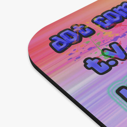 drop the beat - Mouse Pad (Rectangle) (color blur)