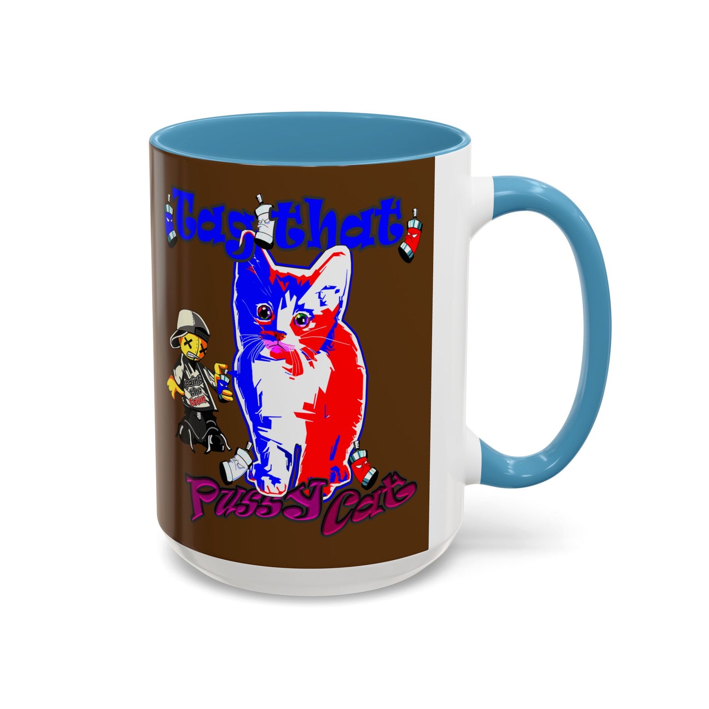 tag that - Accent Mug (brown)