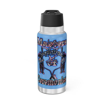 em cee squared - Gator Tumbler, 32oz (light blue)