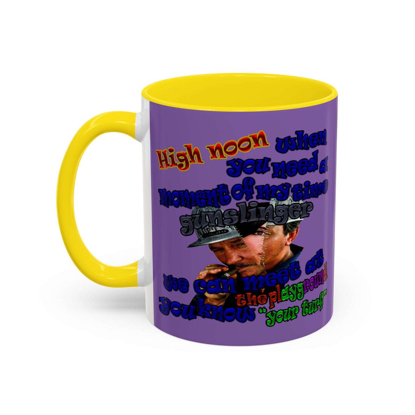 high noon - Accent Mug (light purple)