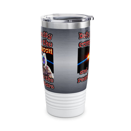 defy conquer reach - Ringneck Tumbler, 20oz (brushed nickel)