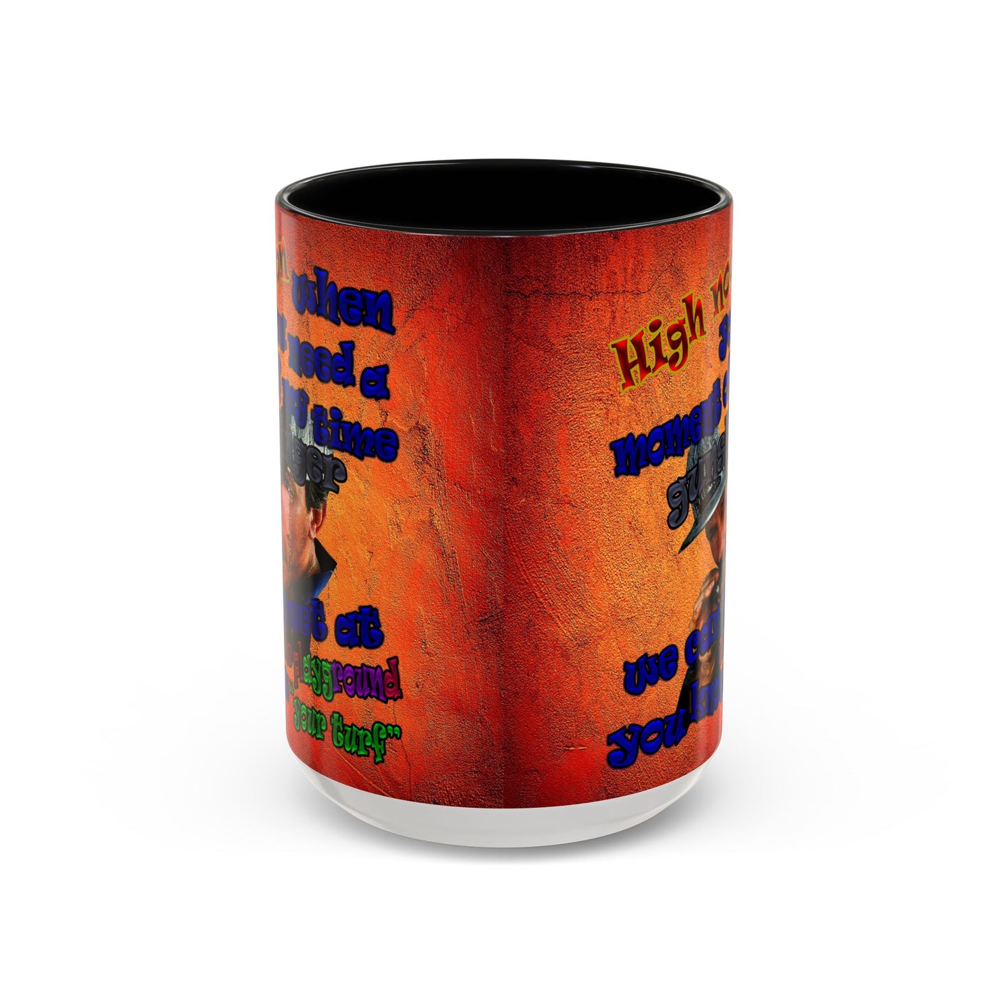 high noon - Accent Mug (burnt orange)