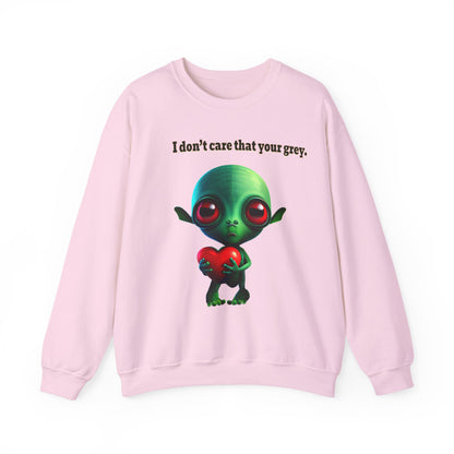 I don't care that your grey - Unisex Heavy Blend™ Crewneck Sweatshirt