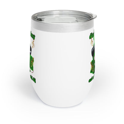 disc jockey - Chill Wine Tumbler
