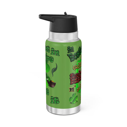 celtics logo - Gator Tumbler, 32oz (green)