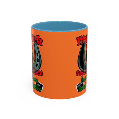 my luck - Accent Mug (crusta)