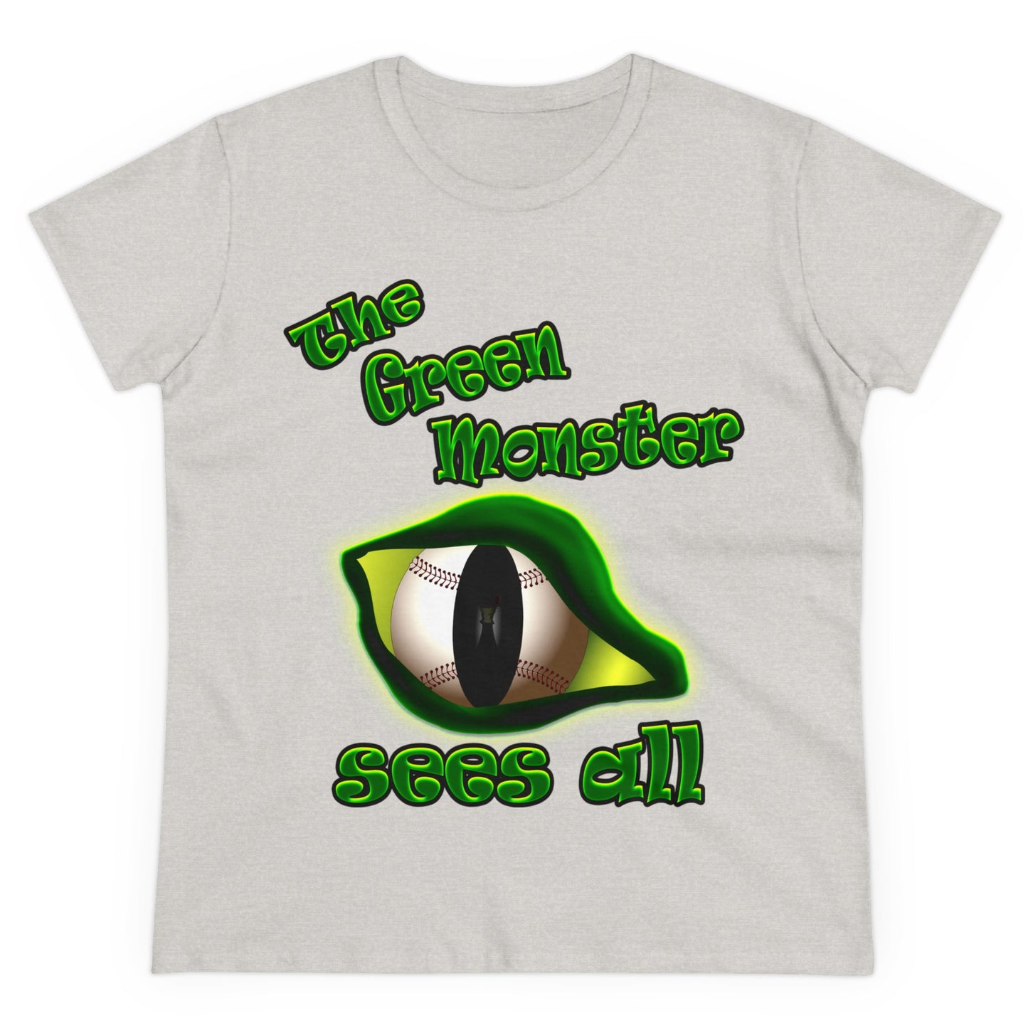 green monster - Women's Midweight Cotton Tee