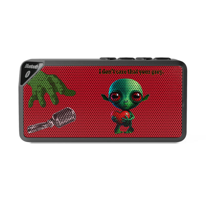 I don't care that your grey - Jabba Bluetooth Speaker (dark red)