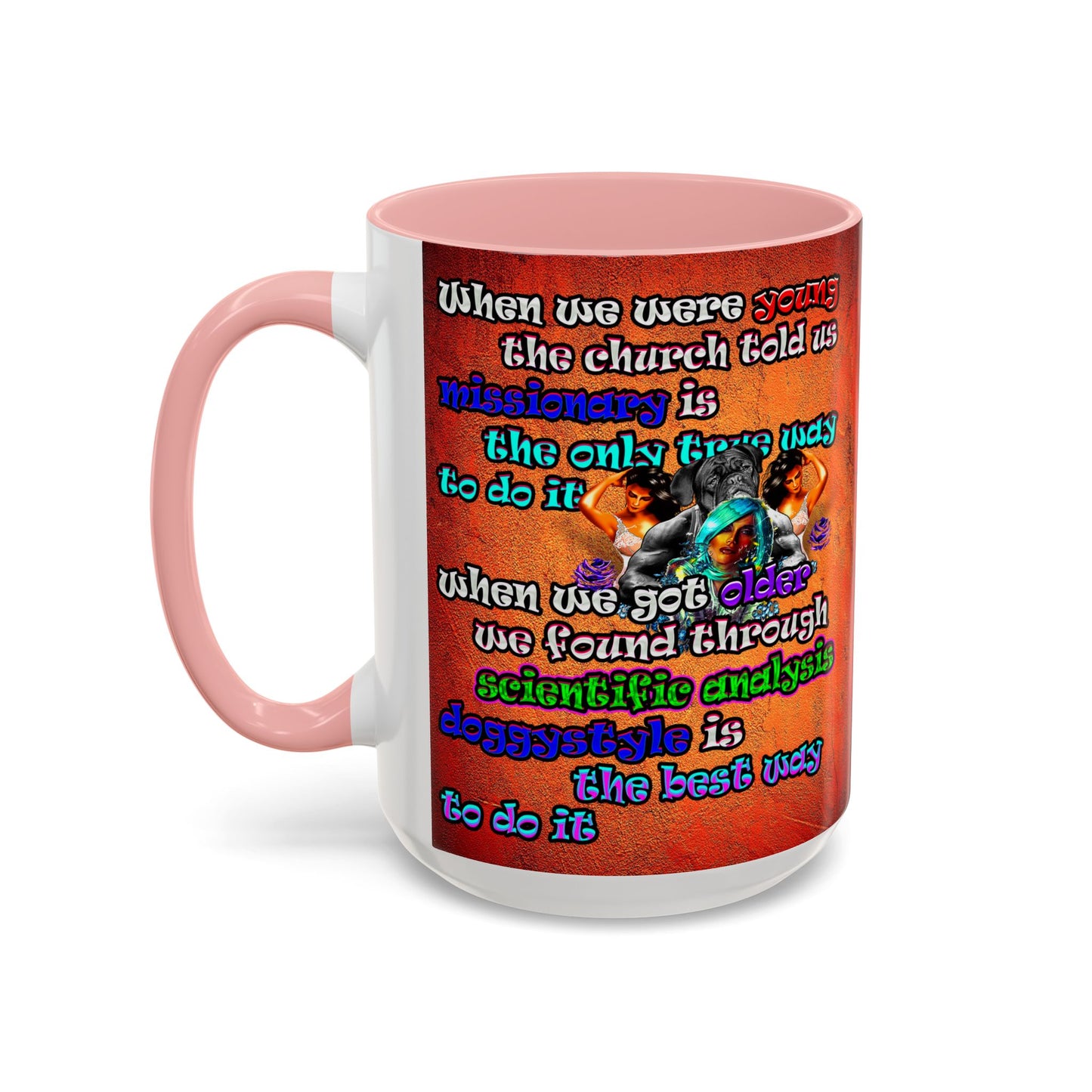 doggystyle - Accent Mug (burnt orange)