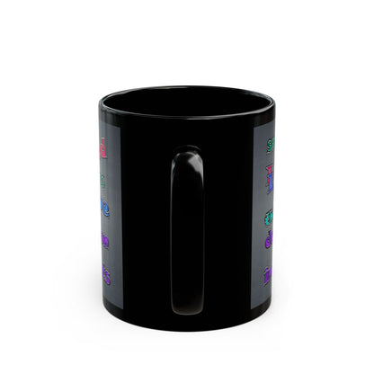 declaration of the independents - Black Mug (grey-light grey)