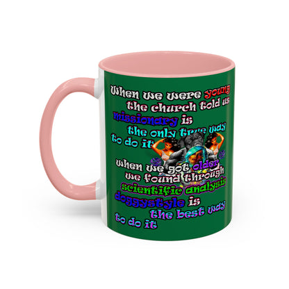 doggystyle - Accent Mug (dark green)