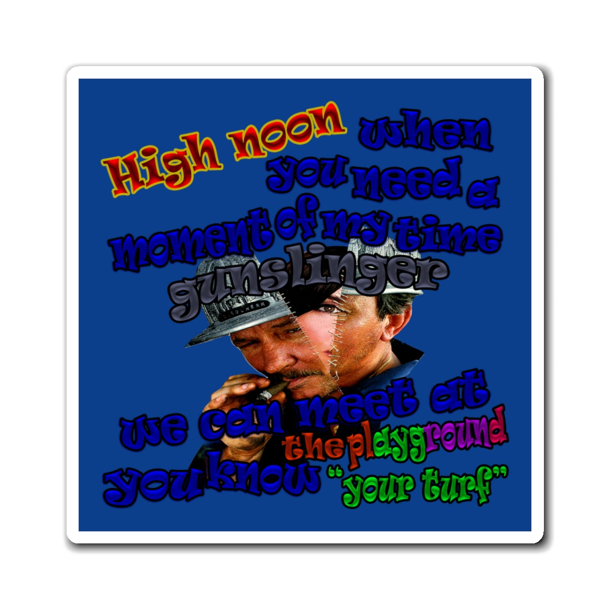 high noon - Magnets - (dark blue)