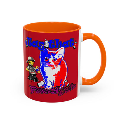tag that - Accent Mug (dark red)