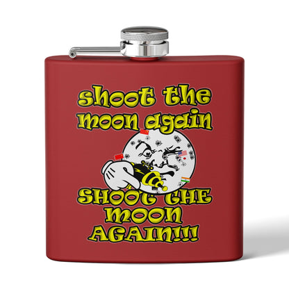 shoot the moon again - Stainless Steel Flask