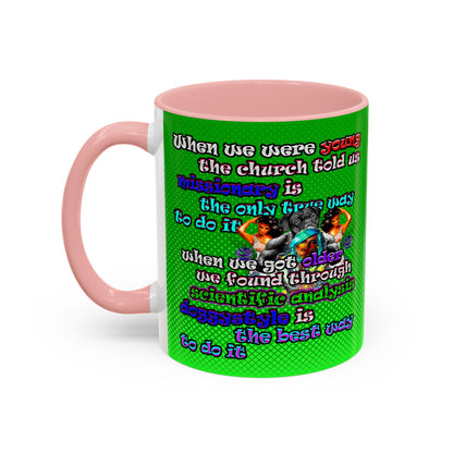doggystyle - Accent Mug (logo green)