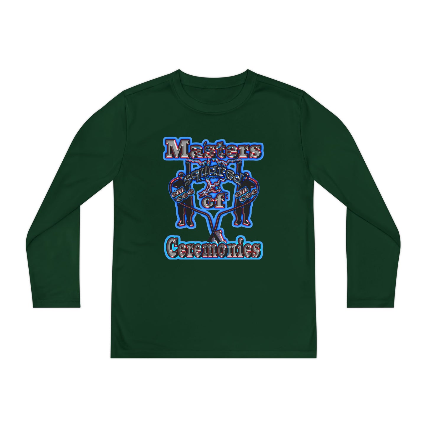 em cee squared - Youth Long Sleeve Competitor Tee