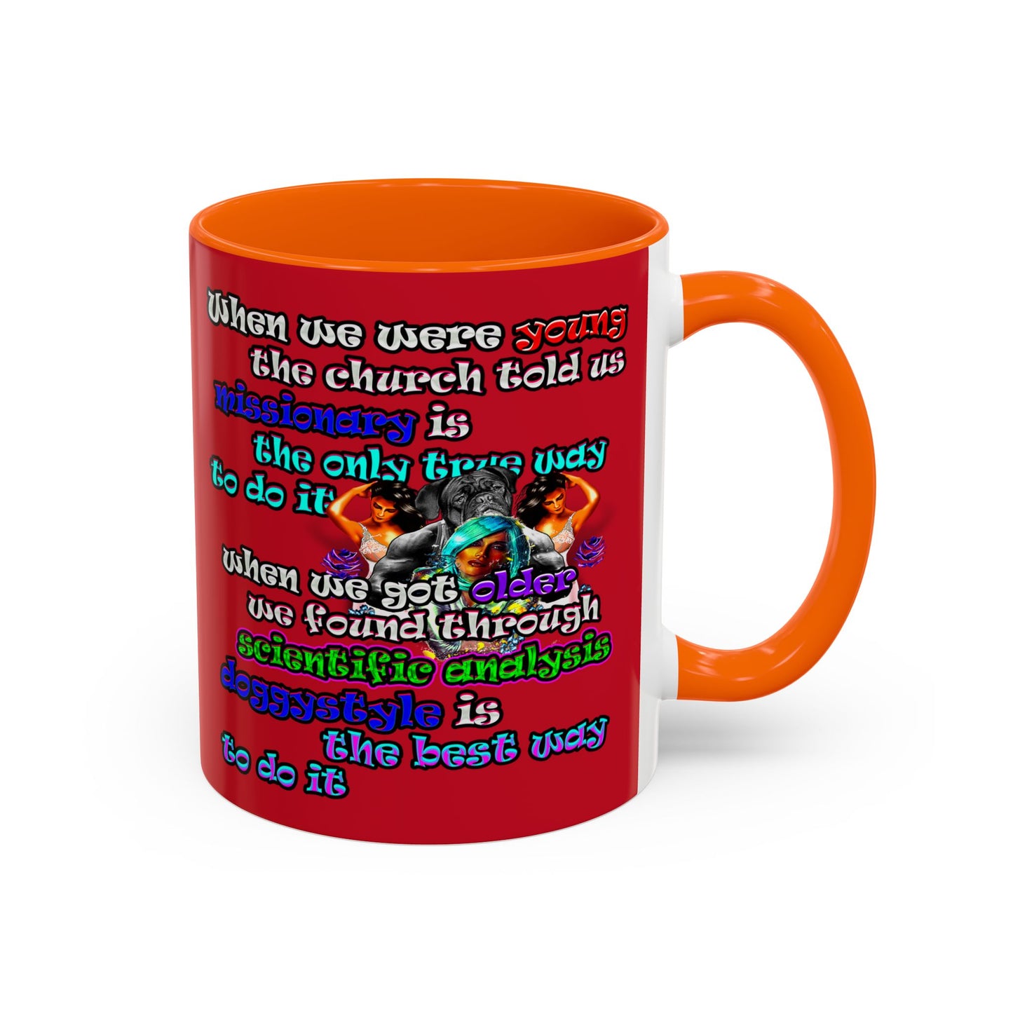 doggystyle - Accent Mug (dark red)