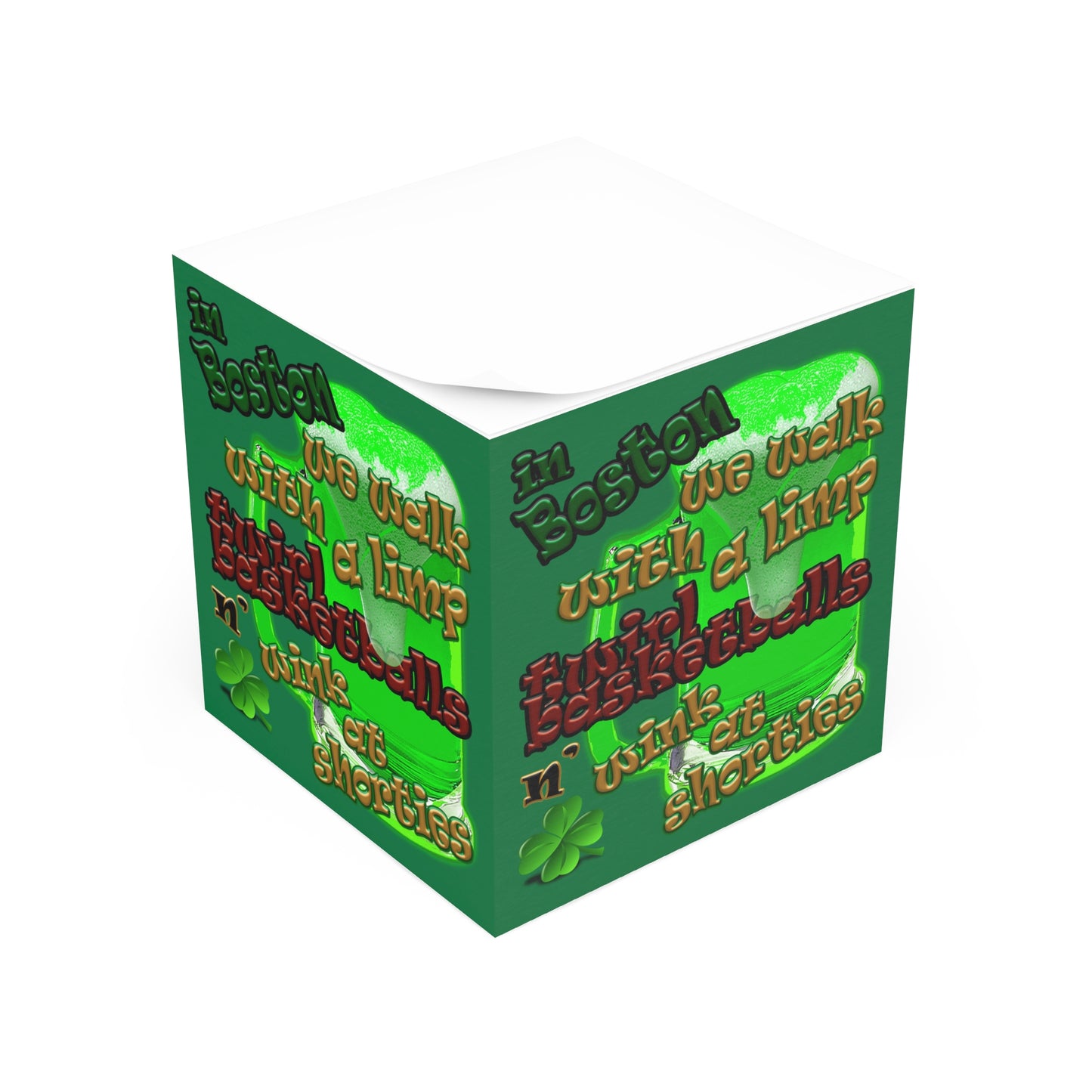 celtic's logo - note cube (dark green)