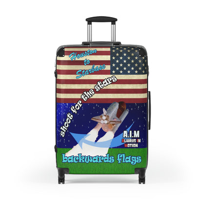shoot for the stars - Suitcase ('snoops' background)
