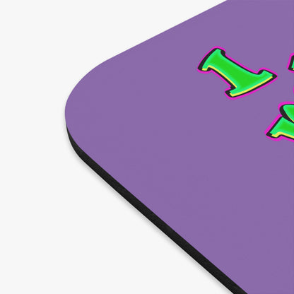 noticed you noticing - Mouse Pad (Rectangle) (light purple)