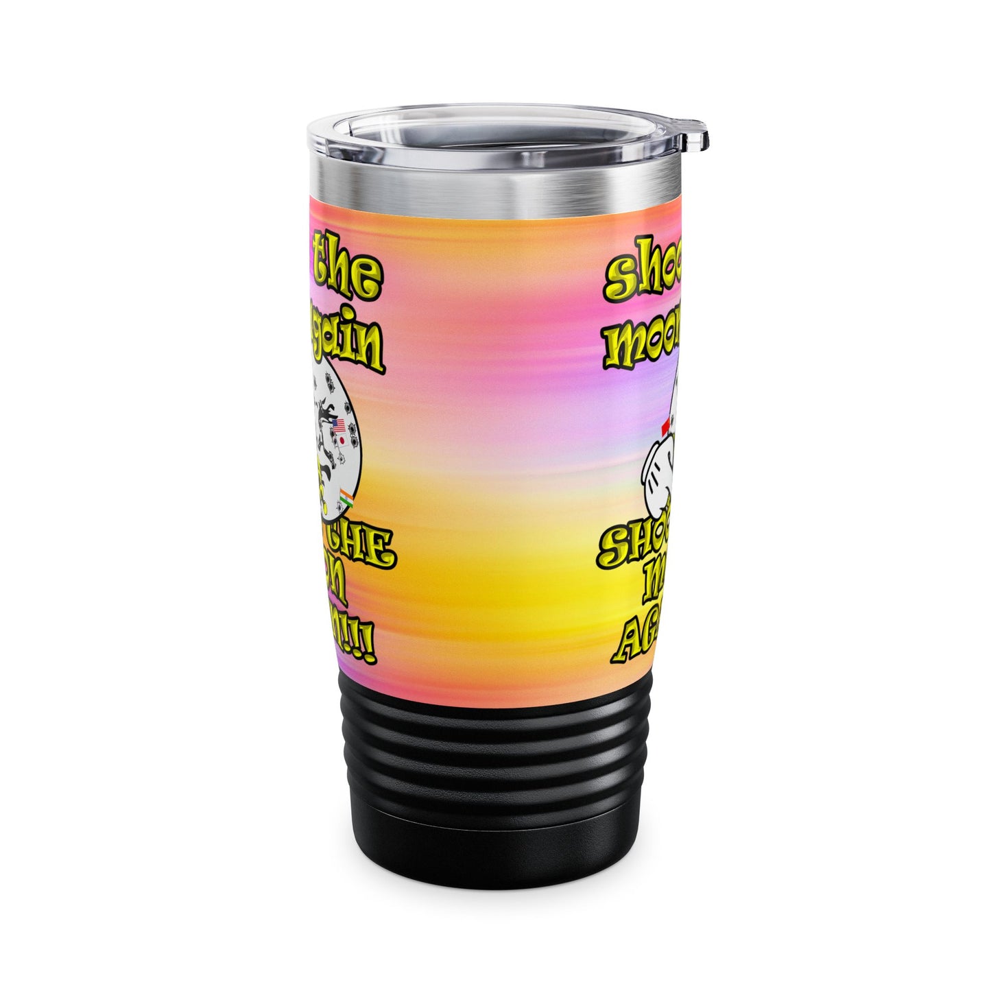 shoot the moon again - Ringneck Tumbler, 20oz (color blur)