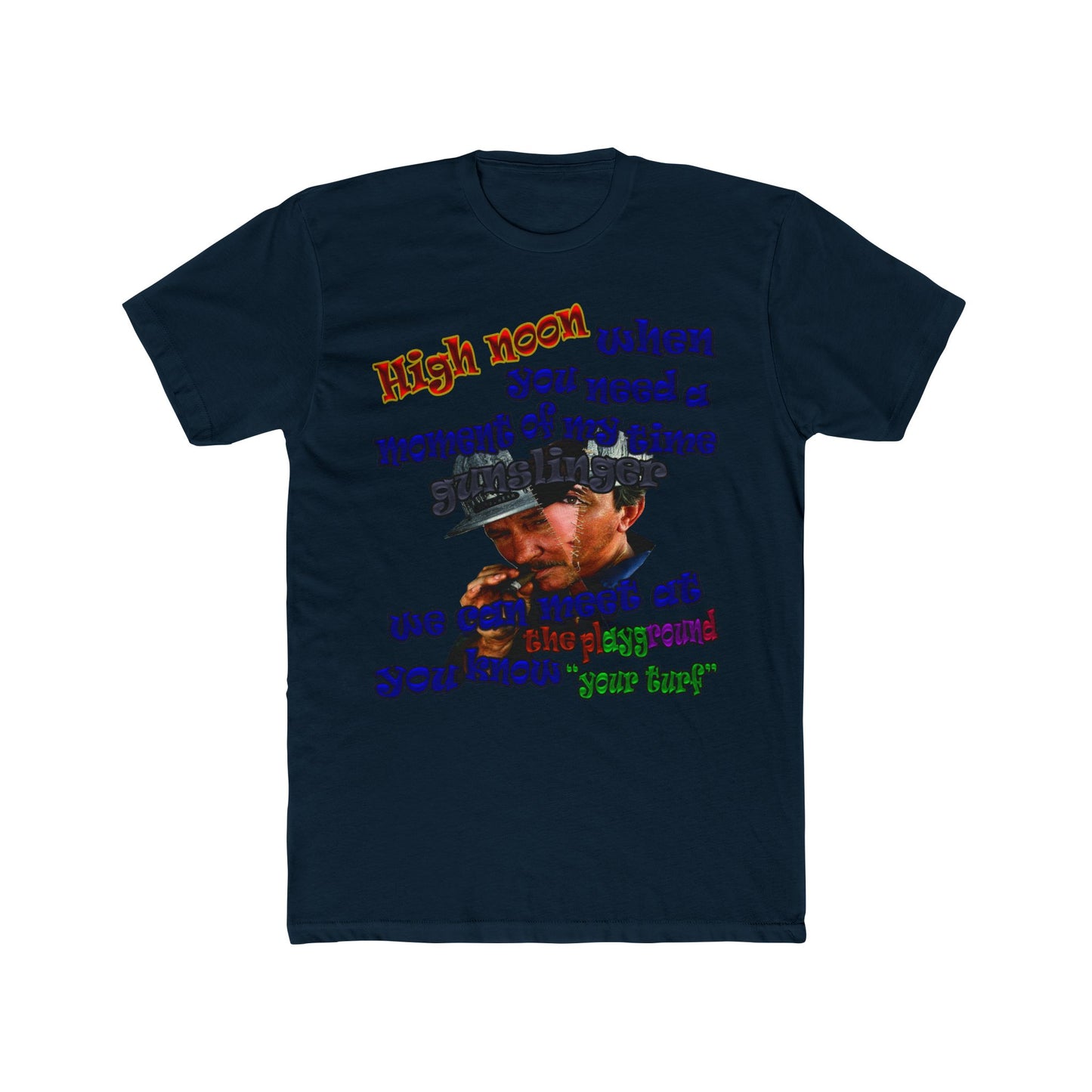 high noon - Men's Cotton Crew Tee