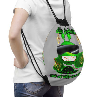 disc jockey - Drawstring Bag (light grey)