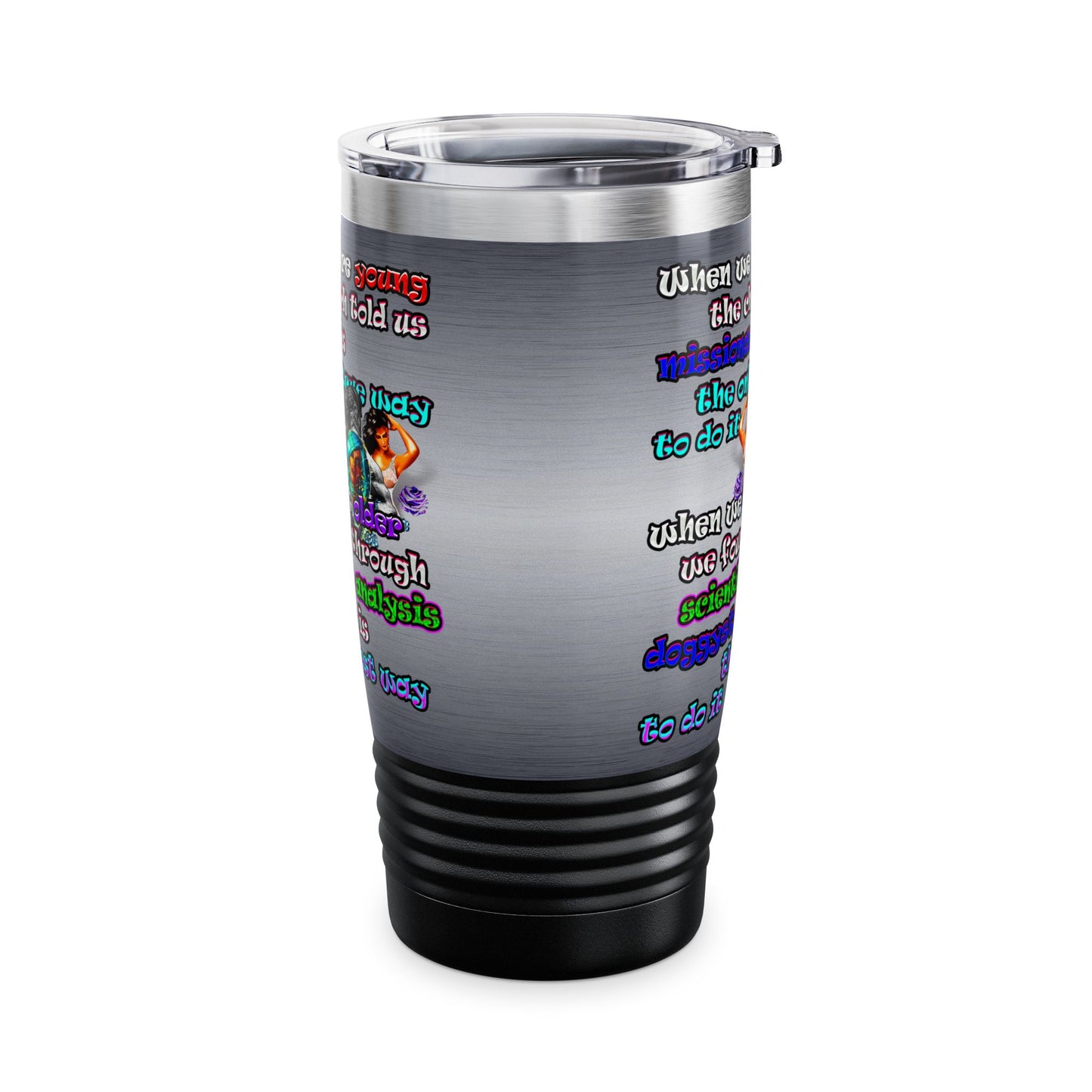 doggystyle - Ringneck Tumbler, 20oz (brushed nickel)