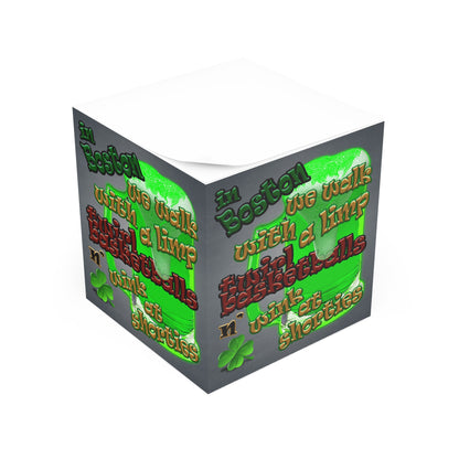 celtic's logo - note cube (grey-light grey)