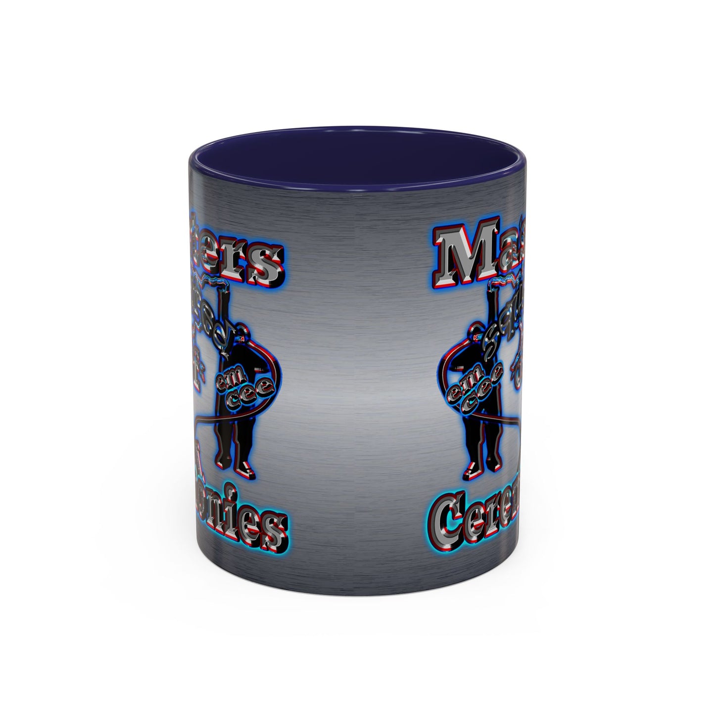 em cee squared - Accent Mug (brushed nickel)