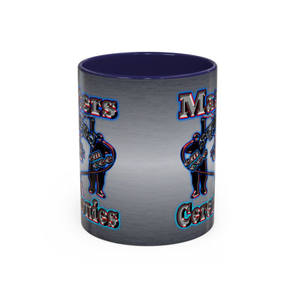 em cee squared - Accent Mug (brushed nickel)