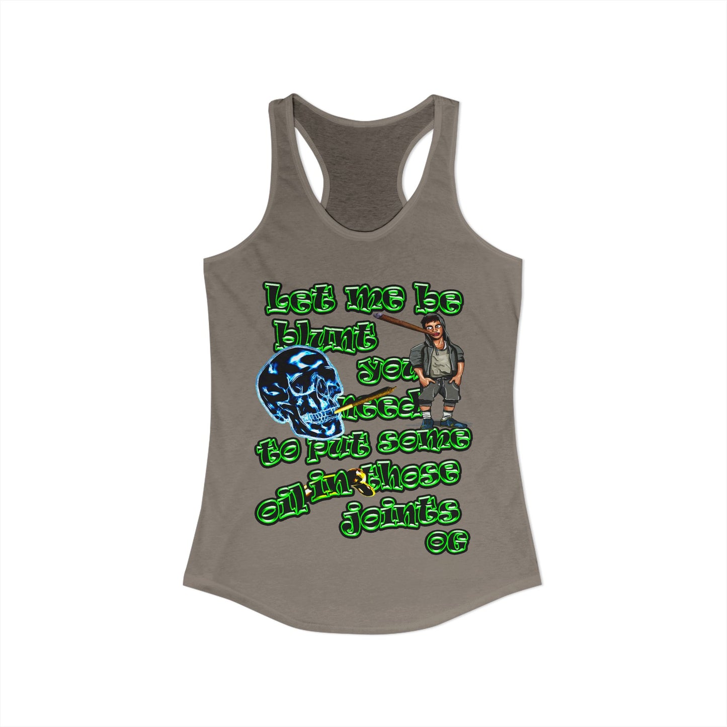og - Women's Ideal Racerback Tank