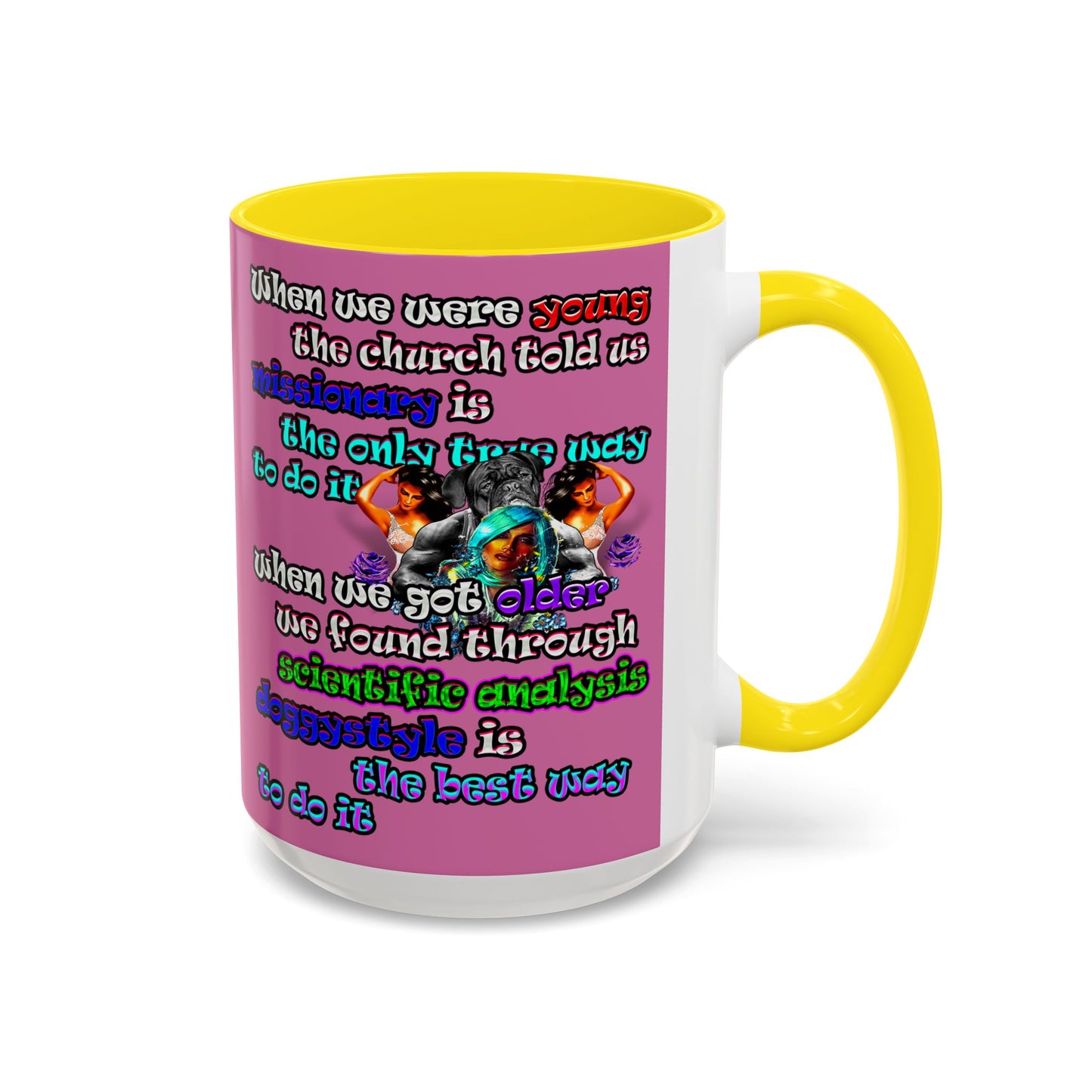 doggystyle - Accent Mug (light pink)