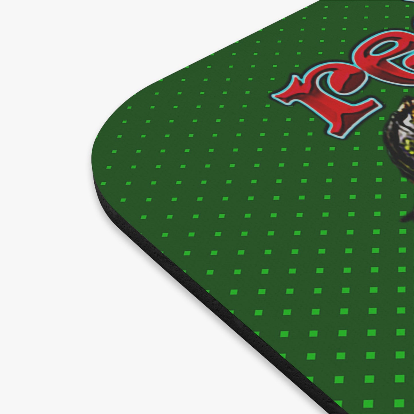 rw&b lives matter - Mouse Pad (Rectangle) (logo green)