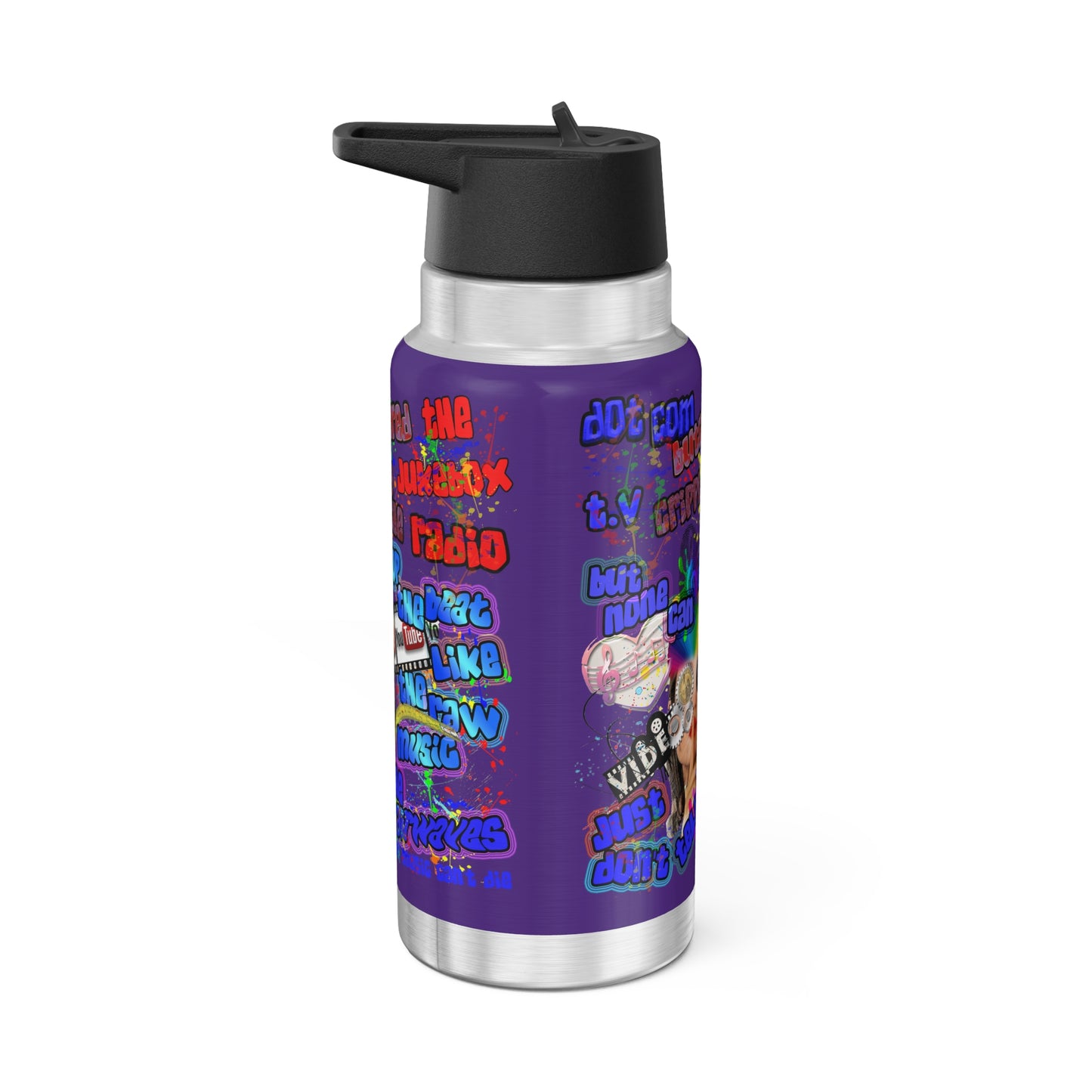 drop the beat - Gator Tumbler, 32oz (purple)