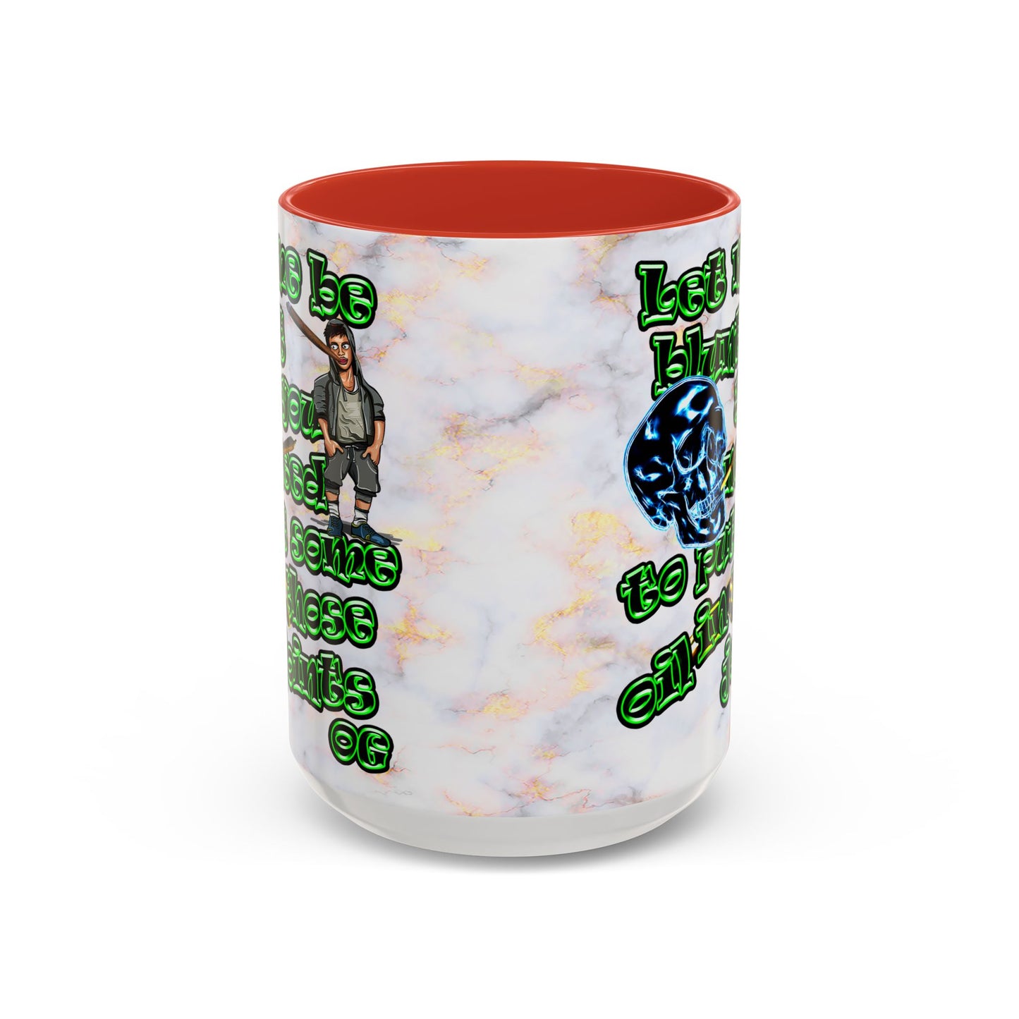 og - Accent Mug (white marble)