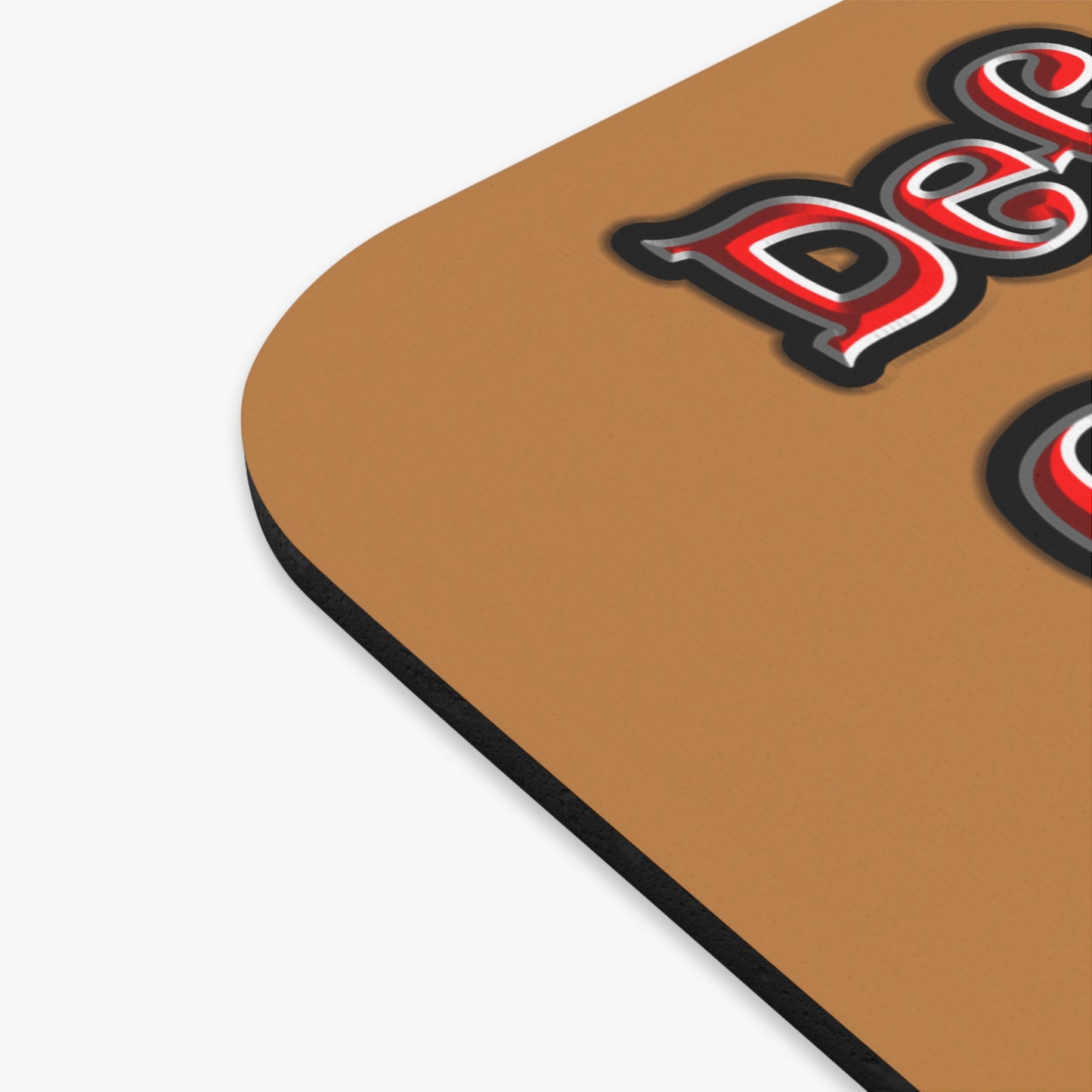 defy conquer reach - Mouse Pad (Rectangle) (light brown)